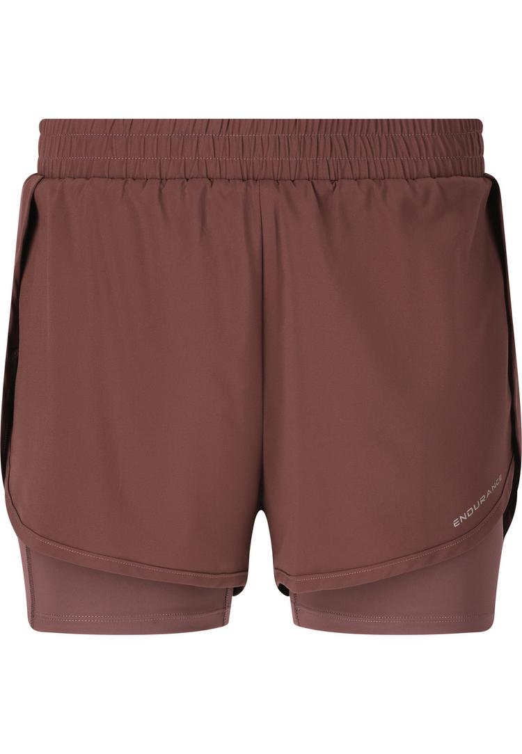 Endurance Endurance Heddae Shorts Damen - 4261 Huckleberry - 0 | SportScheck