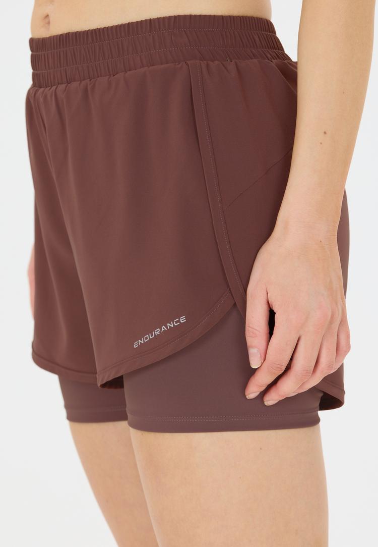 Endurance Endurance Heddae Shorts Damen - 4261 Huckleberry - 2 | SportScheck