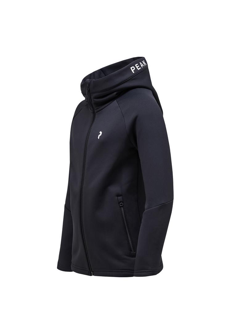 Peak Performance Peak Performance Jr Rider Zip Hood Fleecejacke - black - 0 | SportScheck