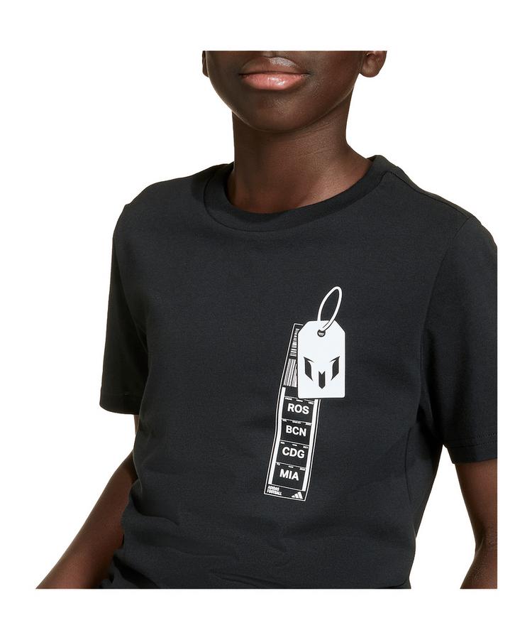 adidas adidas Messi Fun T-Shirt Kids Funktionsshirt Kinder - schwarz - 0 | SportScheck