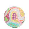 adidas FIFA Fussball-Weltmeisterschaft 26&trade; Fu&szlig;ball - White / Bright Cyan / Solar Orange / Purple Burst