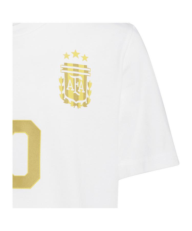 adidas adidas Messi T-Shirt Kids Funktionsshirt Kinder - weiss - 1 | SportScheck
