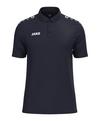 JAKO One Polo Wei&szlig; Poloshirt - blau