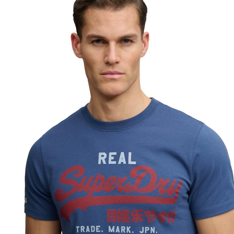 Superdry Superdry T-Shirt T-Shirt Herren - Blau - 1 | SportScheck