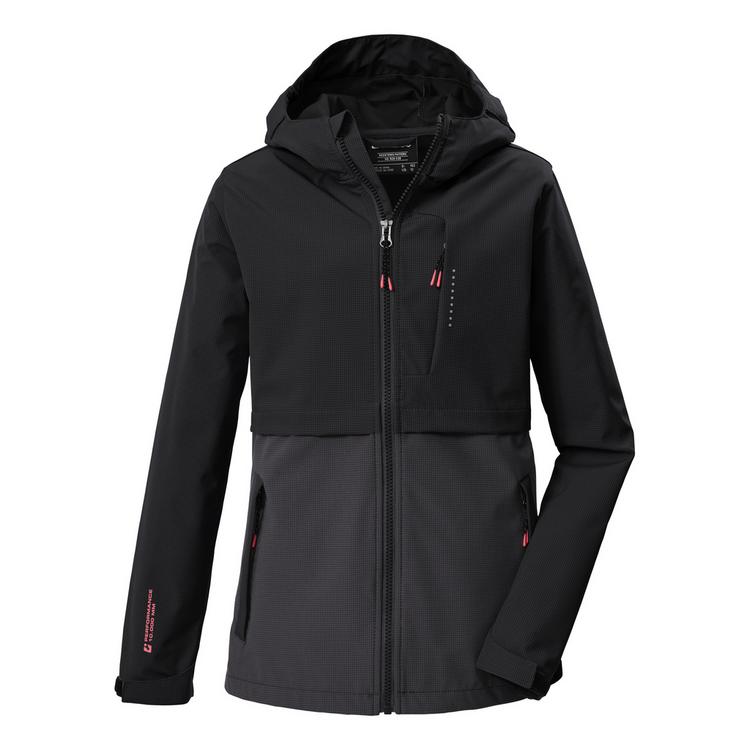 KILLTEC KILLTEC KOS 153 GRLS SFTSHLL JCKT Softshelljacke Kinder - Schwarz0110 - 0 | SportScheck