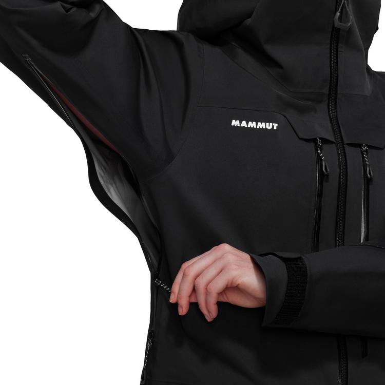 Mammut Mammut Haldigrat Hooded Hardshelljacke Damen - black - 6 | SportScheck