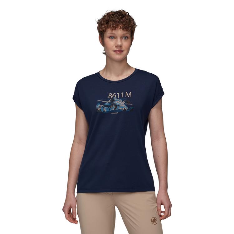 Mammut Mammut Mountain 8611m T-Shirt Damen - marine - 0 | SportScheck