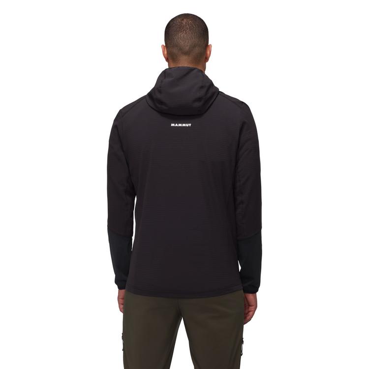 Mammut Mammut Madris Light Half ML Hooded Fleecepullover Herren - black - 1 | SportScheck