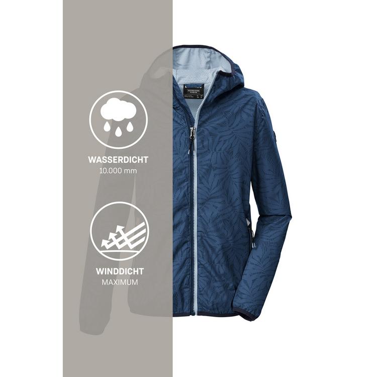 KILLTEC KILLTEC KOS 163 GRLS JCKT Softshelljacke Kinder - Blau3024 - 4 | SportScheck