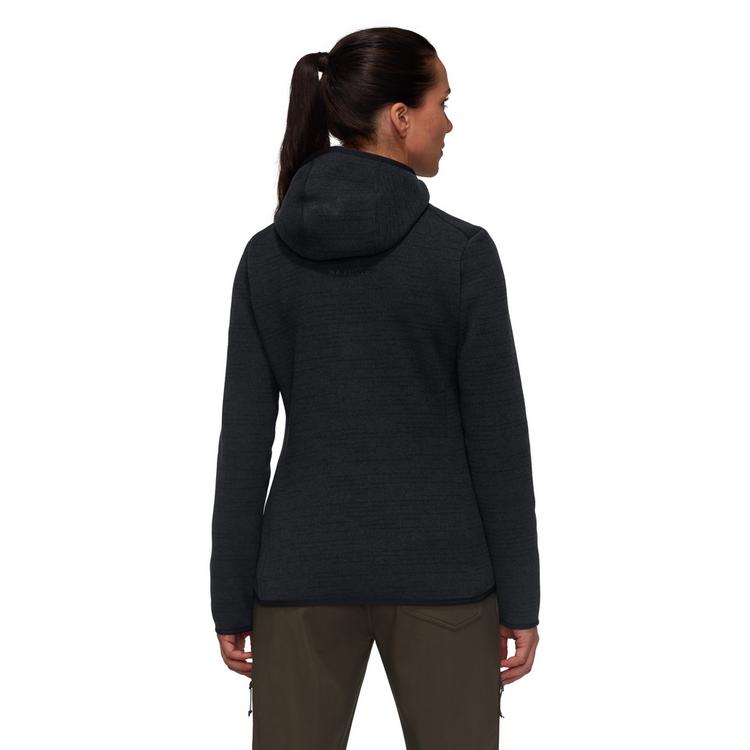 Mammut Mammut Arctic IV Hooded Fleecejacke Damen - black m&eacute;lange - 1 | SportScheck