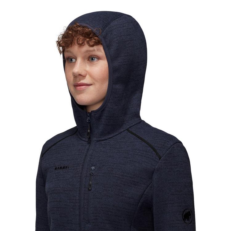 Mammut Mammut Arctic IV Hooded Fleecejacke Damen - marine melange - 0 | SportScheck