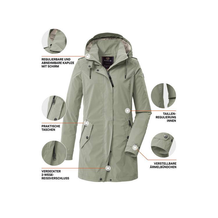G.I.G.A. DX by killtec G.I.G.A. DX by killtec GS 94 WMN PRK Funktionsmantel Damen - Gr&uuml;n2023 - 3 | SportScheck