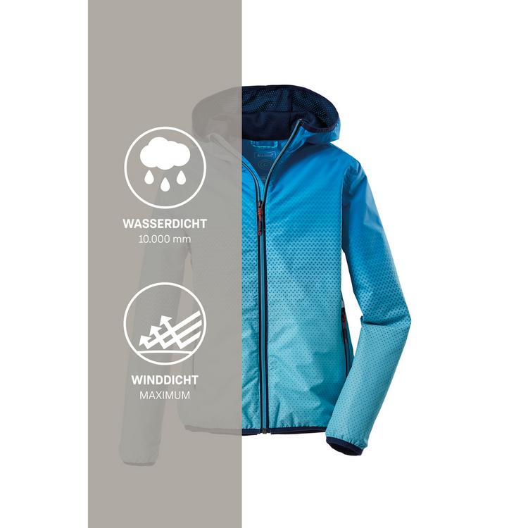 KILLTEC KILLTEC Lyse Funktionsjacke M&auml;dchen - T&uuml;rkis241 - 8 | SportScheck