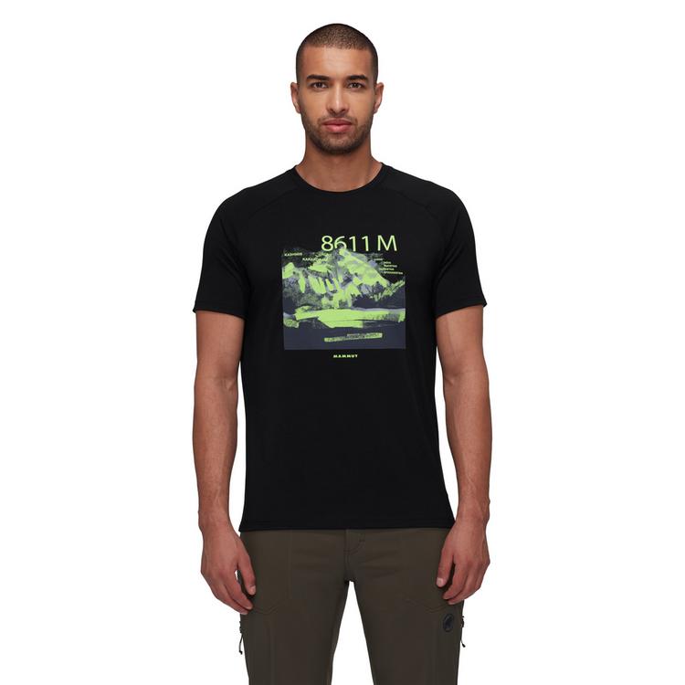 Mammut Mammut Mountain 8611m T-Shirt Herren - black - 0 | SportScheck