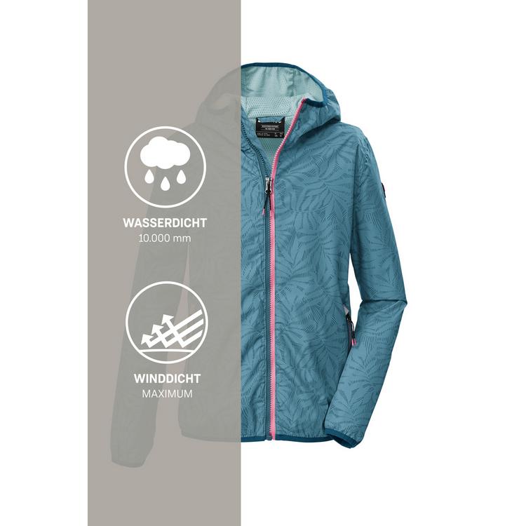 KILLTEC KILLTEC KOS 163 GRLS JCKT Softshelljacke Kinder - Blau3058 - 4 | SportScheck