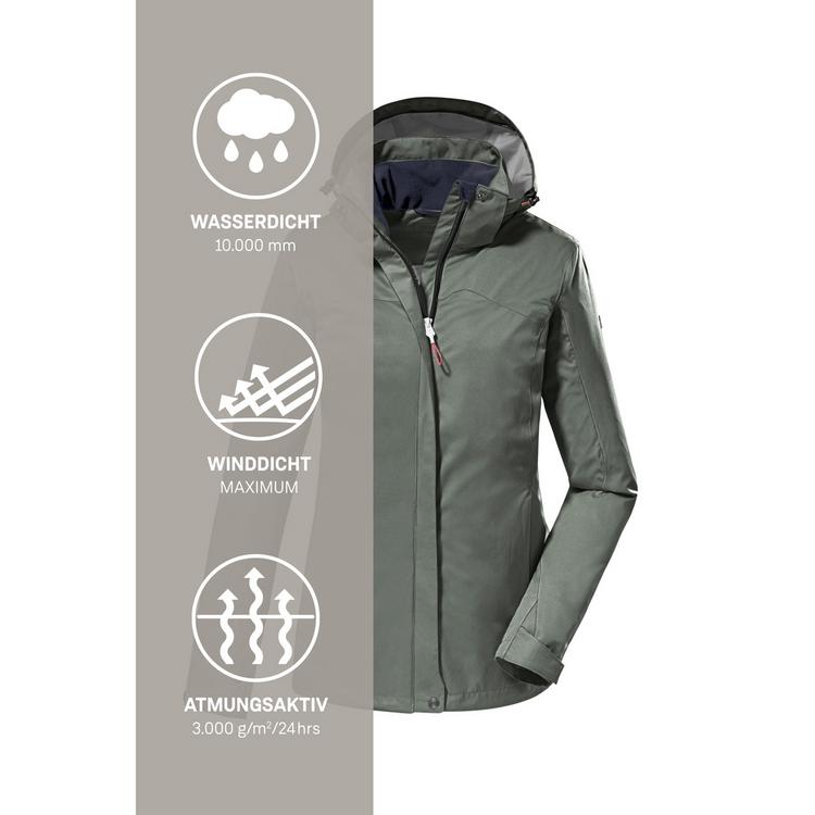 KILLTEC KILLTEC KOS 133 Softshelljacke Damen - Gr&uuml;n2044 - 4 | SportScheck