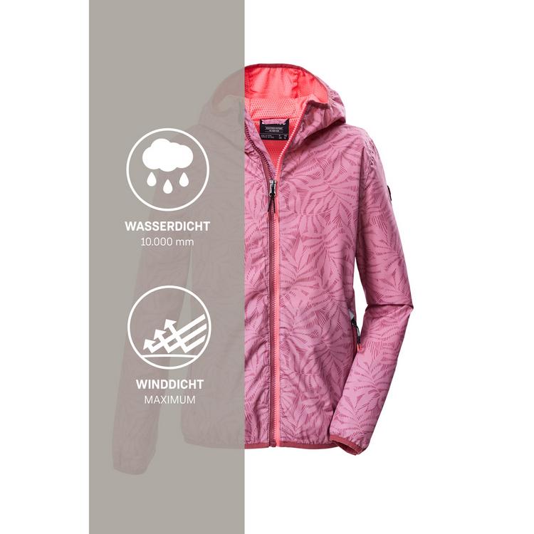 KILLTEC KILLTEC KOS 163 GRLS JCKT Softshelljacke Kinder - Rose4015 - 4 | SportScheck