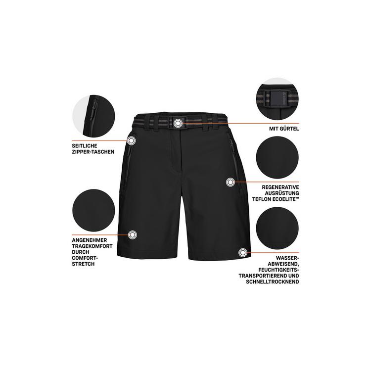 KILLTEC KILLTEC KOS 19 Funktionsshorts Damen - Schwarz0110 - 3 | SportScheck