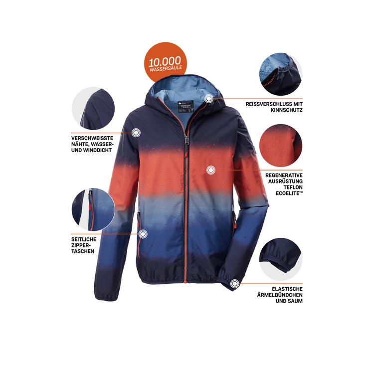KILLTEC KILLTEC KOS 144 BYS JCKT Softshelljacke Kinder - Blau3044 - 3 | SportScheck