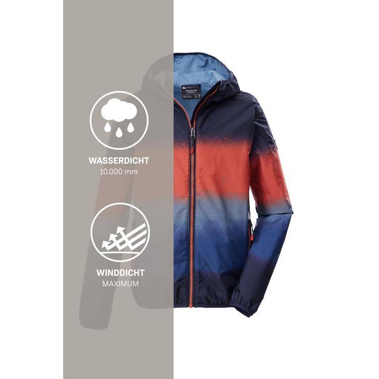 KILLTEC KILLTEC KOS 144 BYS JCKT Softshelljacke Kinder - Blau3044 - 4 | SportScheck