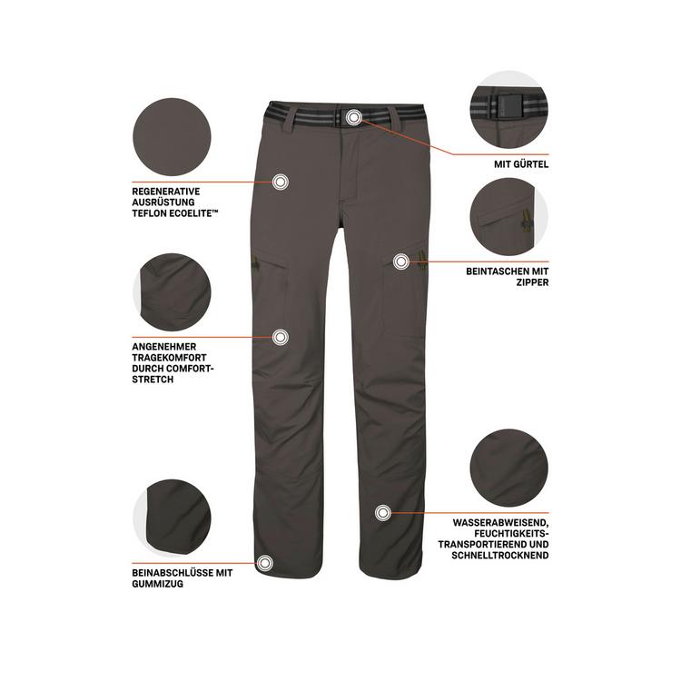 KILLTEC KILLTEC KOS 12 Trekkinghose Herren - Gr&uuml;n2050 - 3 | SportScheck