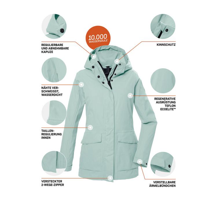 G.I.G.A. DX by killtec G.I.G.A. DX by killtec GS 54 Softshelljacke Damen - Blau3031 - 11 | SportScheck