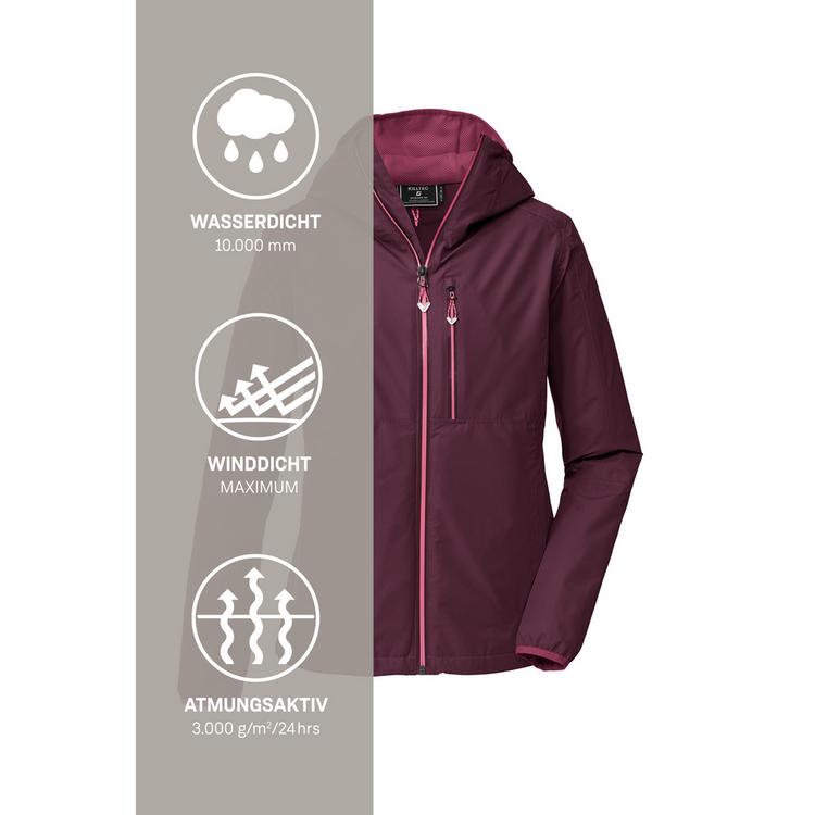 KILLTEC KILLTEC KOS 73 WMN JCKT Softshelljacke Damen - Violett393 - 5 | SportScheck