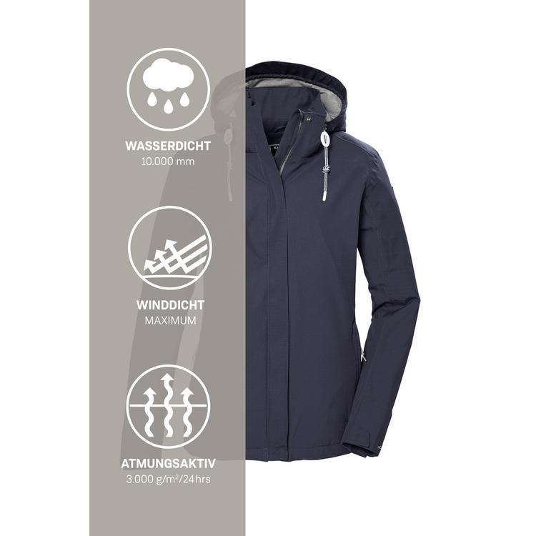 KILLTEC KILLTEC KOS 61 Softshelljacke Damen - Blau3023 - 4 | SportScheck