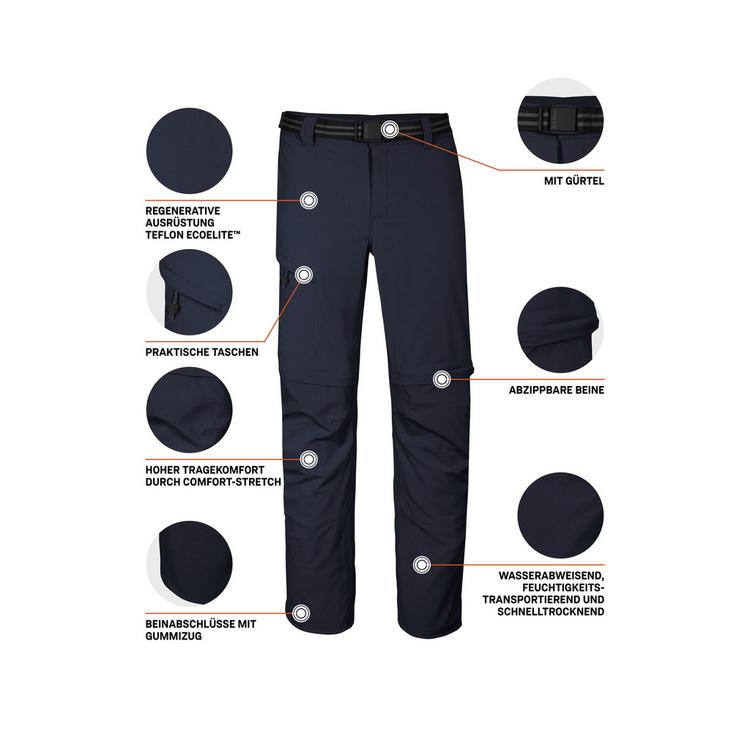 KILLTEC KILLTEC KOS 13 Trekkinghose Herren - Blau3044 - 3 | SportScheck
