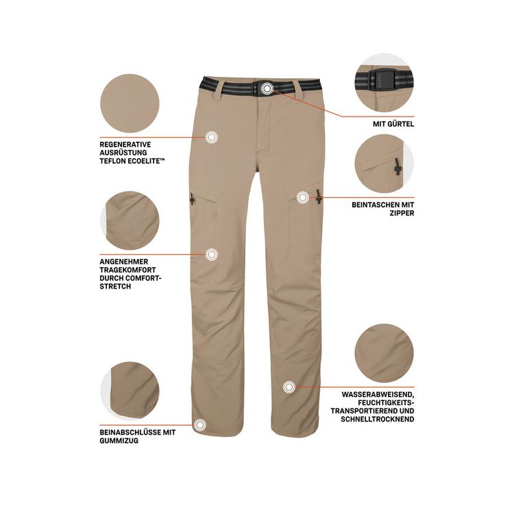 KILLTEC KILLTEC KOS 12 Trekkinghose Herren - Sand811 - 3 | SportScheck