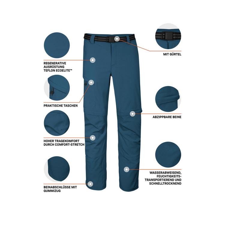 KILLTEC KILLTEC KOS 13 Trekkinghose Herren - Blau3048 - 3 | SportScheck