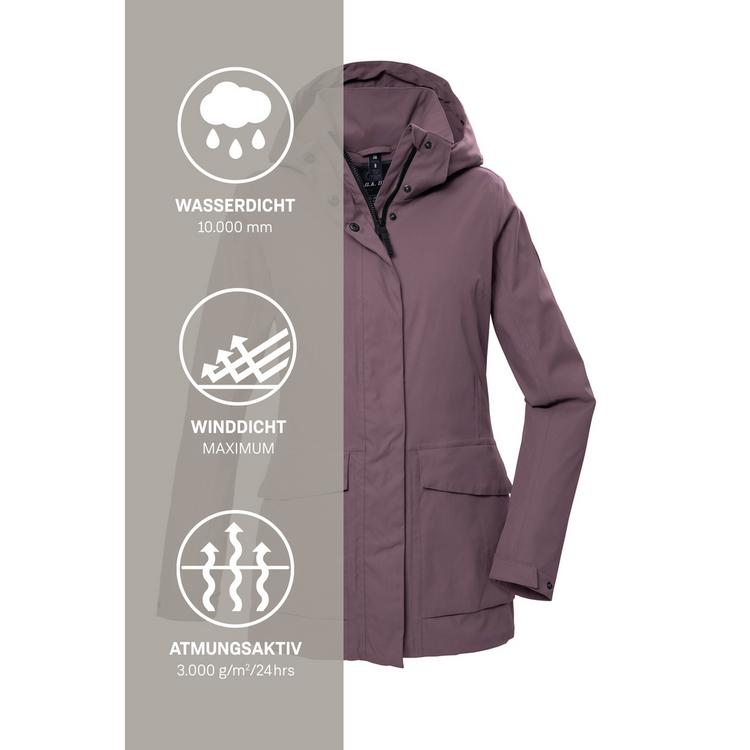 G.I.G.A. DX by killtec G.I.G.A. DX by killtec GS 54 Softshelljacke Damen - Pflaume - 12 | SportScheck