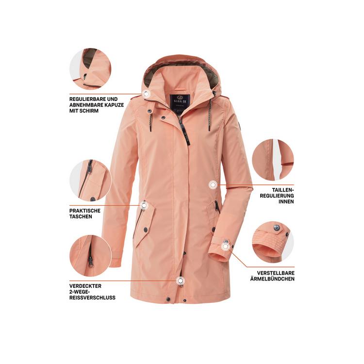 G.I.G.A. DX by killtec G.I.G.A. DX by killtec GS 94 WMN PRK Funktionsmantel Damen - Orange5033 - 5 | SportScheck