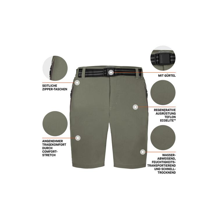 KILLTEC KILLTEC KOS 20 Funktionsshorts Herren - Oliv - 4 | SportScheck