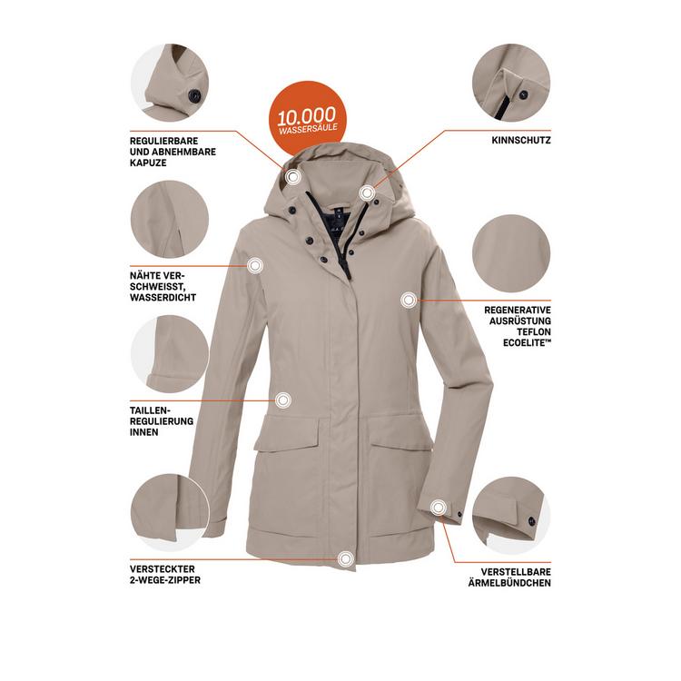 G.I.G.A. DX by killtec G.I.G.A. DX by killtec GS 54 Softshelljacke Damen - Sand8110 - 11 | SportScheck