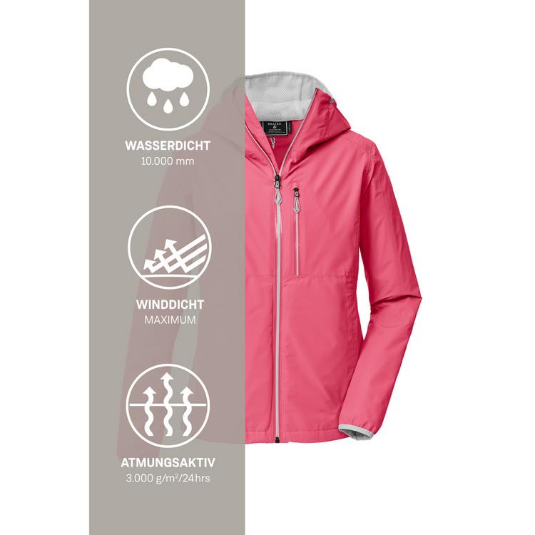 KILLTEC KILLTEC KOS 73 WMN JCKT Softshelljacke Damen - Pink4720 - 4 | SportScheck