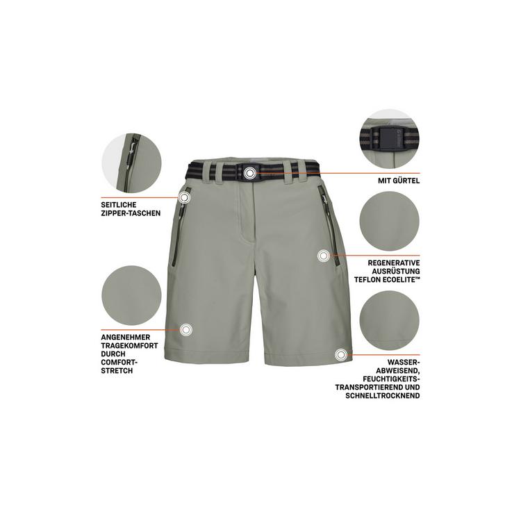 KILLTEC KILLTEC KOS 19 Funktionsshorts Damen - Gr&uuml;n2046 - 3 | SportScheck