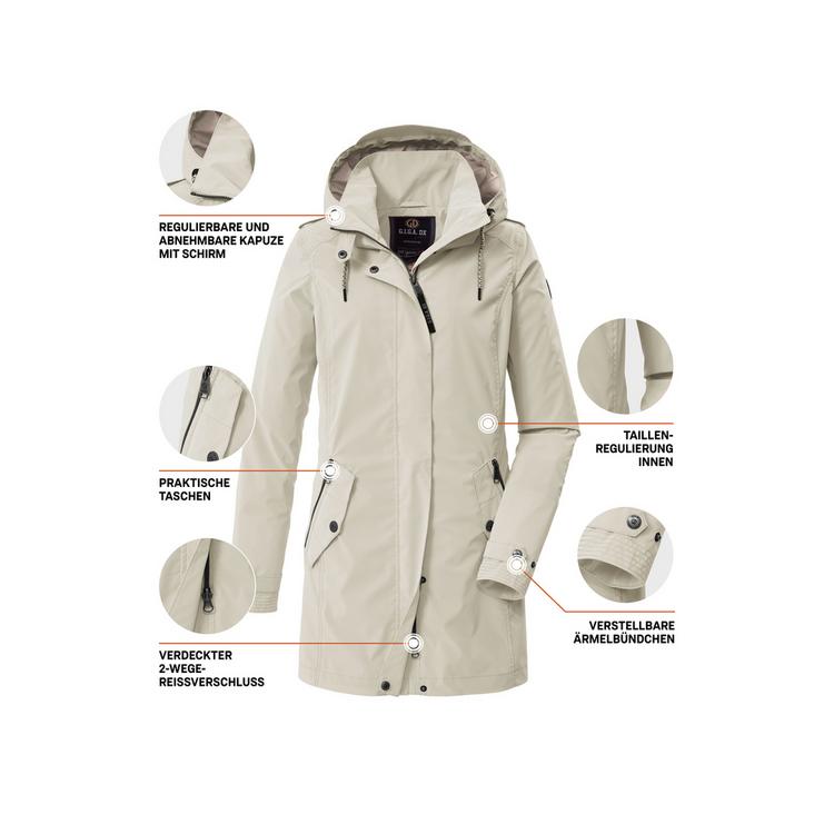 G.I.G.A. DX by killtec G.I.G.A. DX by killtec GS 94 WMN PRK Funktionsmantel Damen - Beige8010 - 3 | SportScheck
