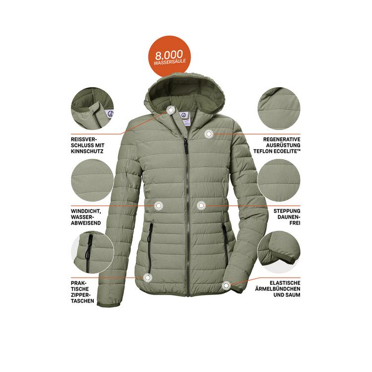 G.I.G.A. DX by killtec G.I.G.A. DX by killtec GS 65 Softshelljacke Damen - Gr&uuml;n2023 - 3 | SportScheck