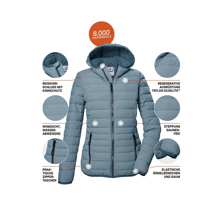 G.I.G.A. DX by killtec G.I.G.A. DX by killtec GS 65 Softshelljacke Damen - Blau306 - 3 | SportScheck