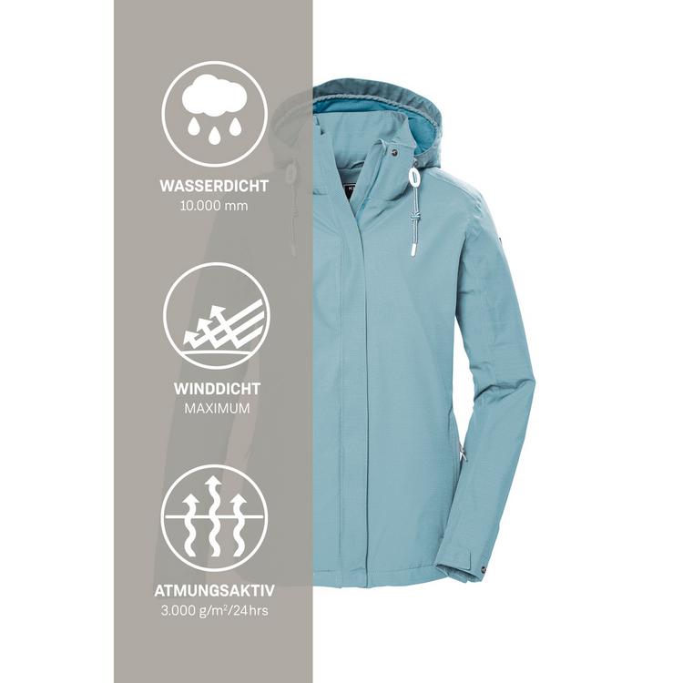 KILLTEC KILLTEC KOS 61 Softshelljacke Damen - Blau3069 - 4 | SportScheck
