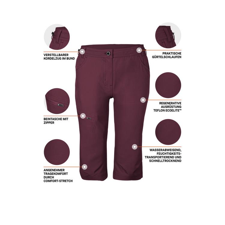 KILLTEC KILLTEC KOS 4 Funktionsshorts Damen - Violett393 - 3 | SportScheck