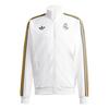 adidas Real Madrid Originals Half Zip Oberteil Funktionssweatshirt Herren - White