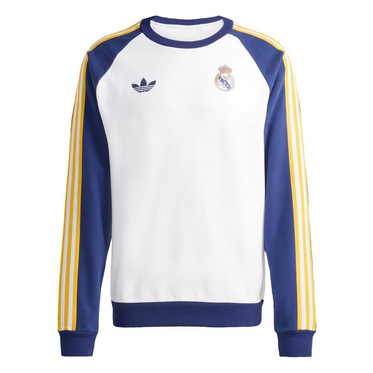 adidas adidas Real Madrid Originals Sweatshirt Sweatshirt Herren - White / Dark Blue - 0 | SportScheck