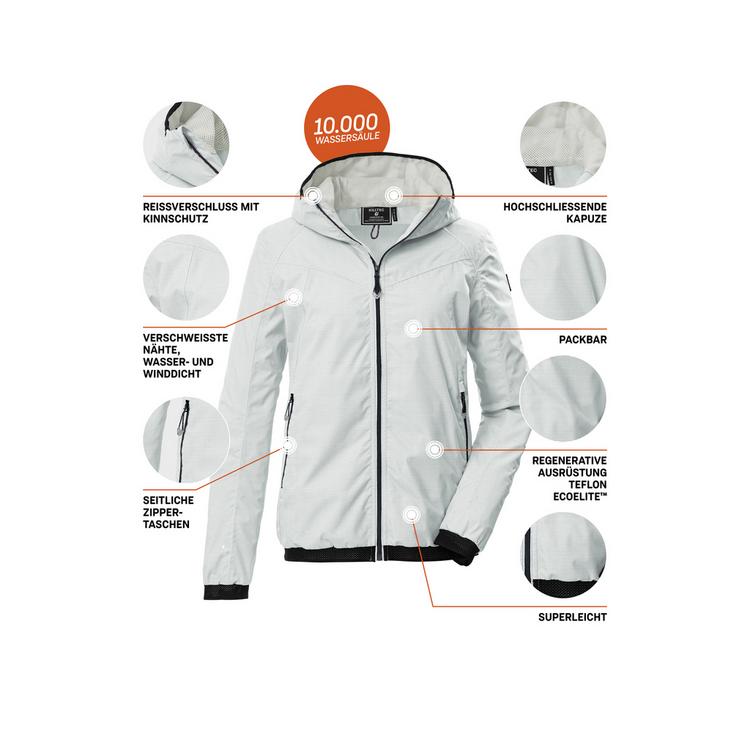 KILLTEC KILLTEC KOS 22 WMN JCKT Softshelljacke Damen - Gr&uuml;n2046 - 3 | SportScheck