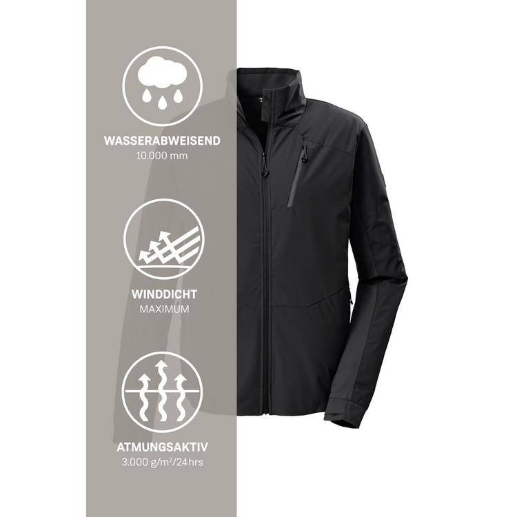 KILLTEC KILLTEC KOS 25 MN JCKT Funktionsjacke Herren - Schwarz0110 - 4 | SportScheck