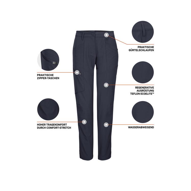 KILLTEC KILLTEC KOS 90 WMN PNTS Trekkinghose Damen - Blau3023 - 3 | SportScheck