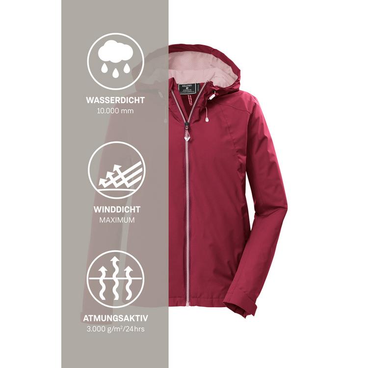 KILLTEC KILLTEC KOS 72 WMN JCKT Softshelljacke Damen - Rot4542 - 4 | SportScheck