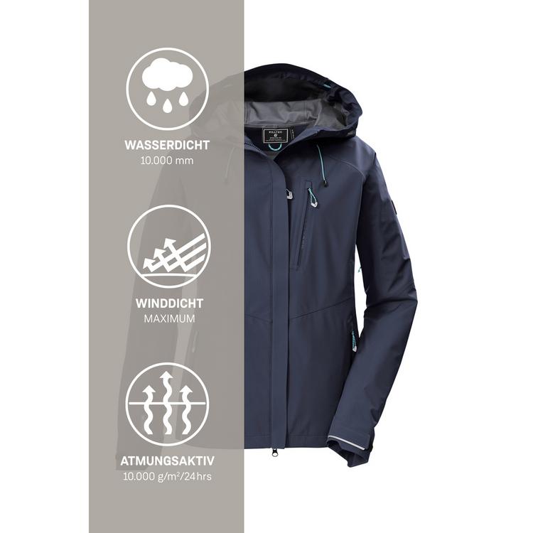 KILLTEC KILLTEC KOS 67 WMN JCKT Softshelljacke Damen - Blau3023 - 4 | SportScheck