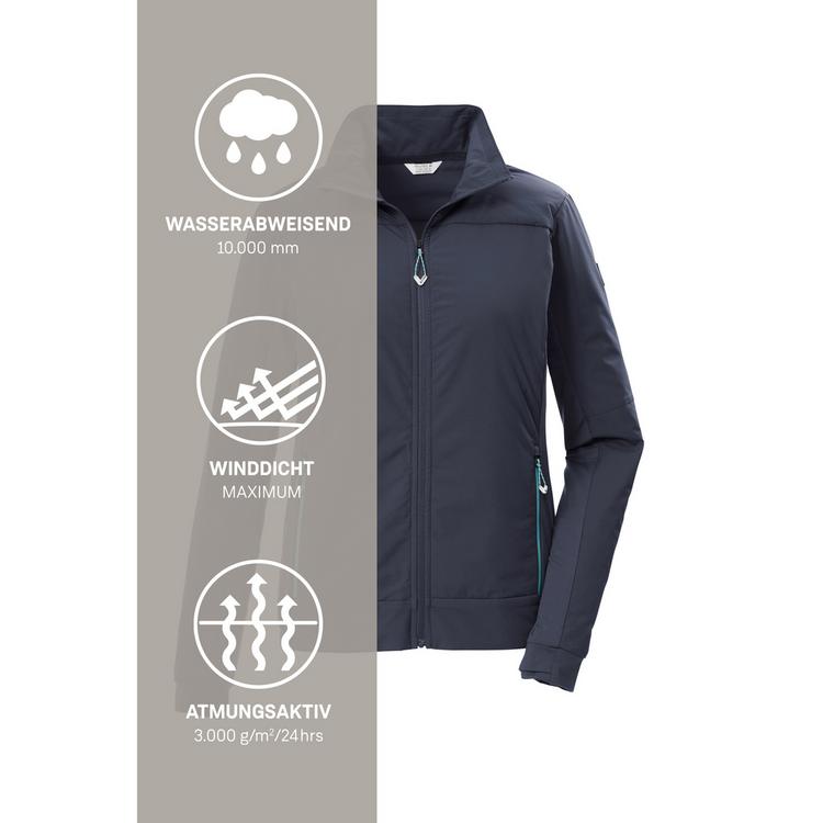 KILLTEC KILLTEC KOS 21 WMN JCKT Softshelljacke Damen - Blau3023 - 4 | SportScheck